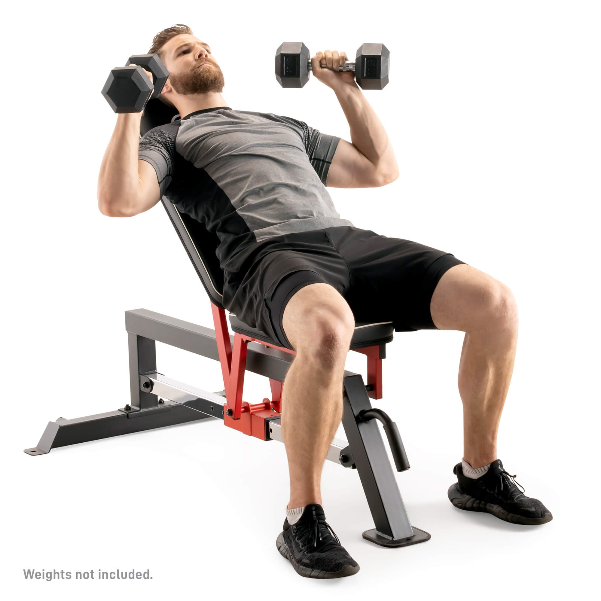 Adjustable Utility Bench with Chrome Sliding Track SB 5429 Marcy
