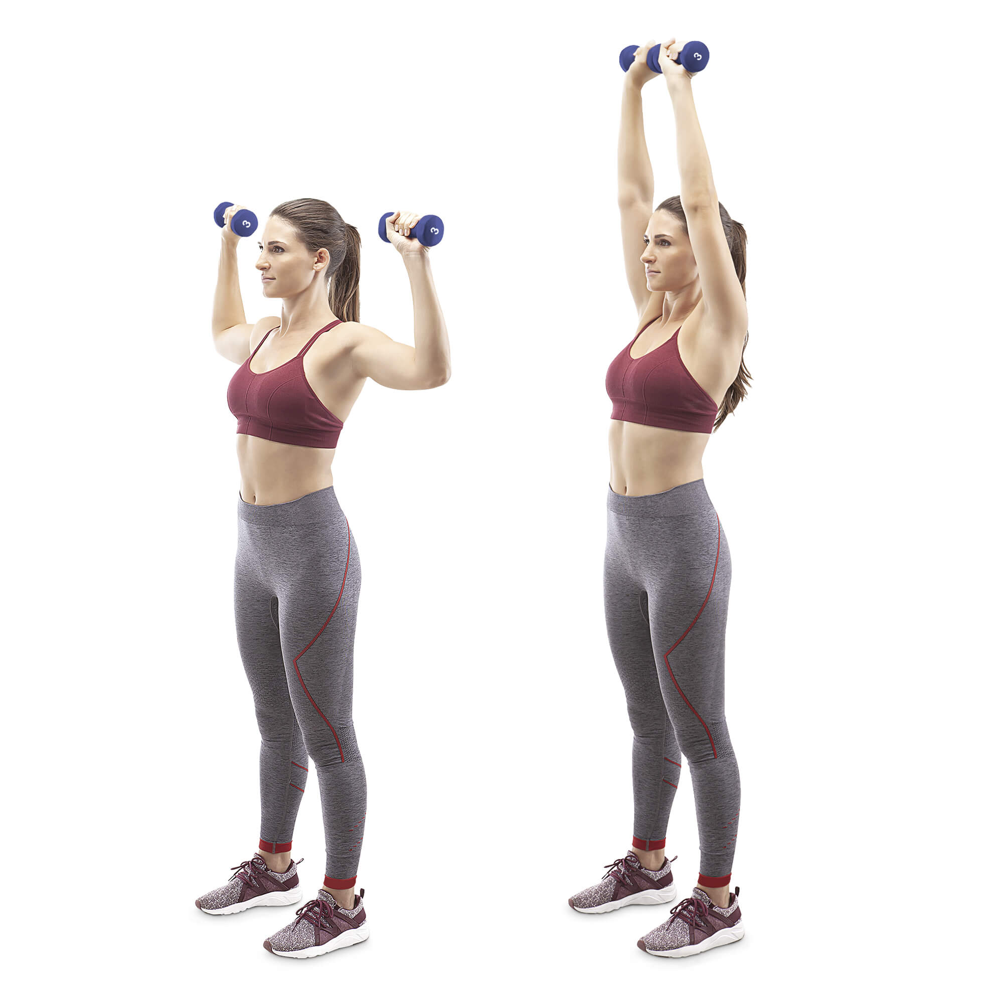 3 Pair Neoprene Dumbbell Set with Dumbbell Rack 32 lbs total NDS 32B Marcy