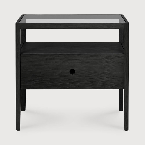 Spindle bedside table