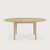 Bok round extendable dining table