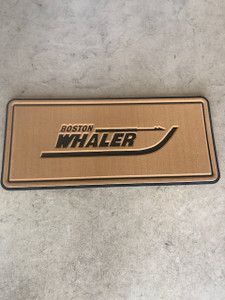 Boston Whaler Helm Pad size 12" X 27" Teak Boston Whaler Helm Pad size 12" X 27" Teak