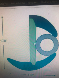 Rubrail Outrage & Dauntless 18' years late 90s-Early 2000