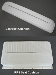 Dauntless 6 snap bottom cushion set bottom and backrest