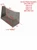 Dauntless 26-3/4"wide X 18"Tall X 11" Return in clear