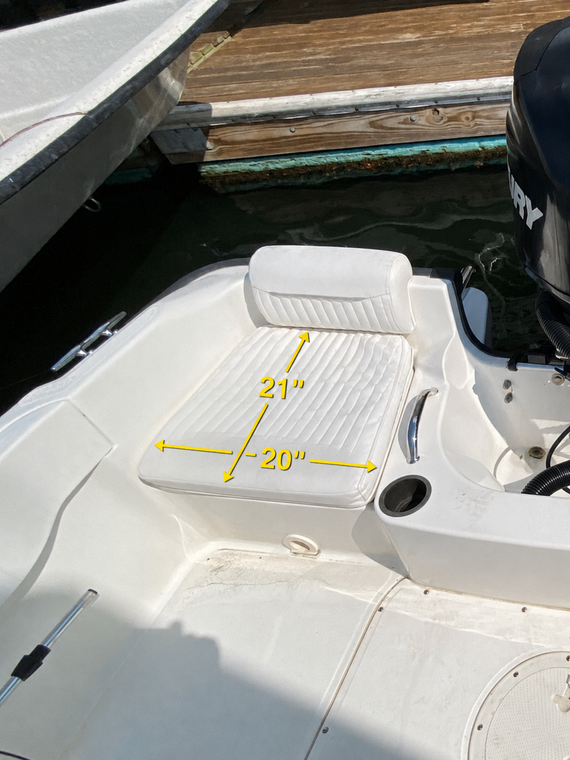 2010 various yearsBW 190 Outrage stern rear cushion set