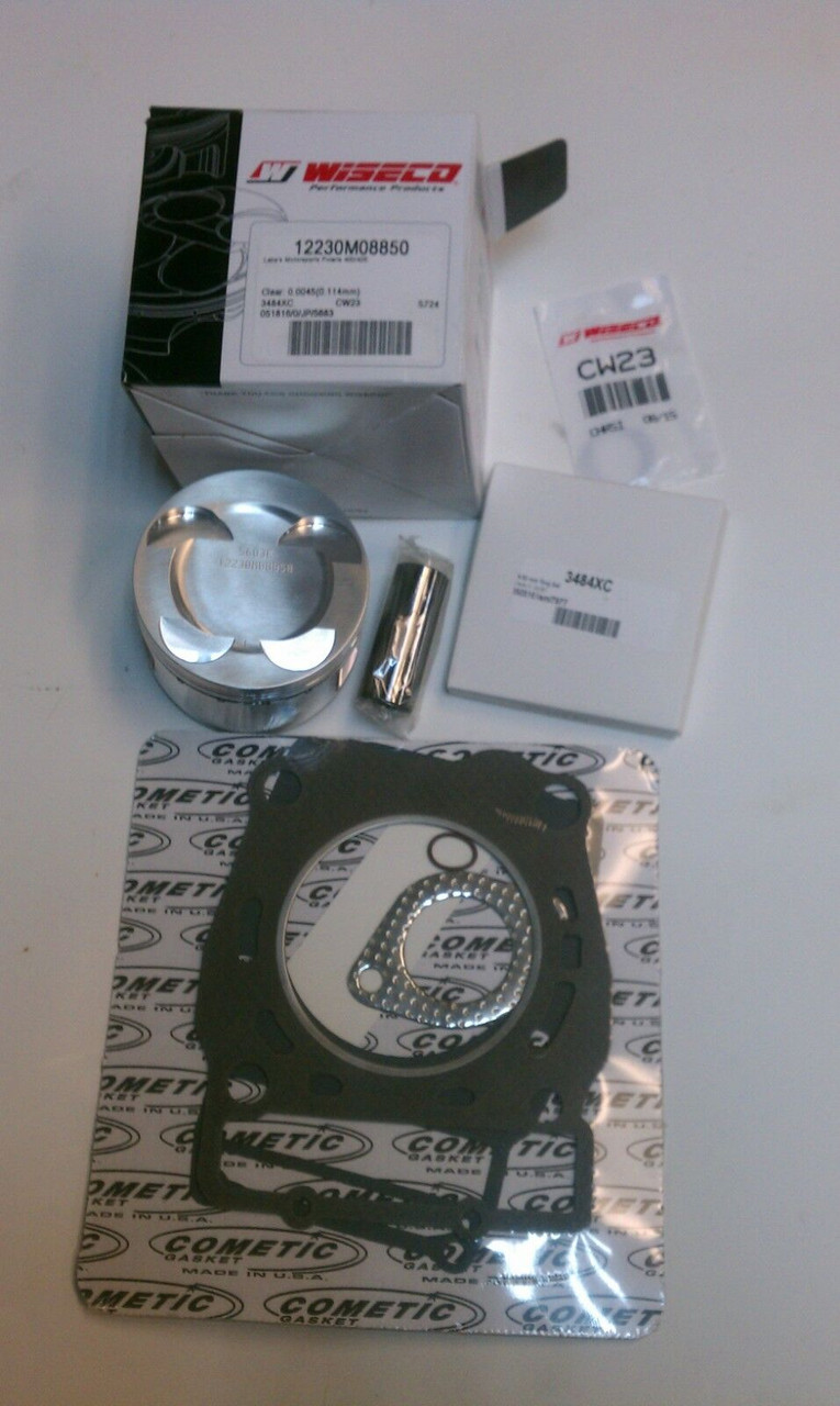 WISECO PISTON KIT & COMETIC TOP END GASKET KIT - POLARIS 400 425 450