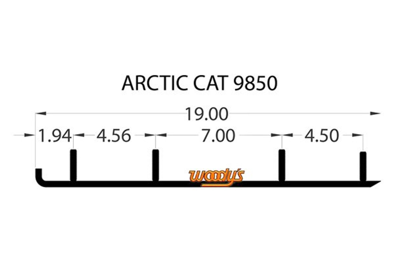 ARCTIC CAT WOODY'S CARBIDES 9850 SERIES