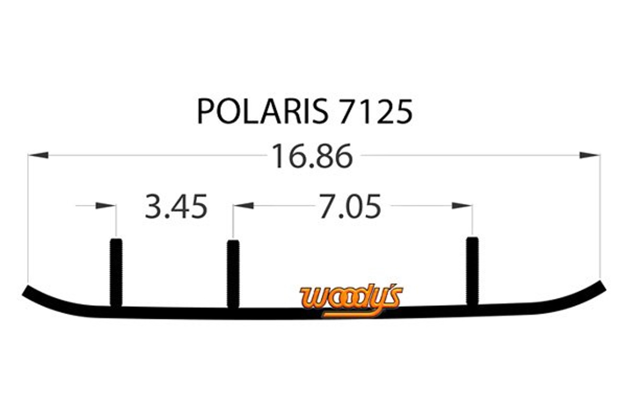 POLARIS WOODY'S CARBIDE 7125 SERIES