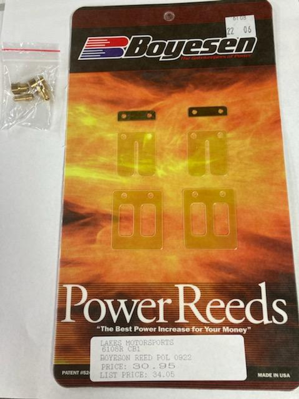 BOYESEN POWER REEDS & JET KIT - ETON RXL-50