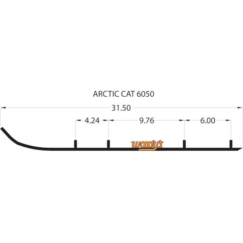 ARCTIC CAT WOODY'S CARBIDES 6050 SERIES