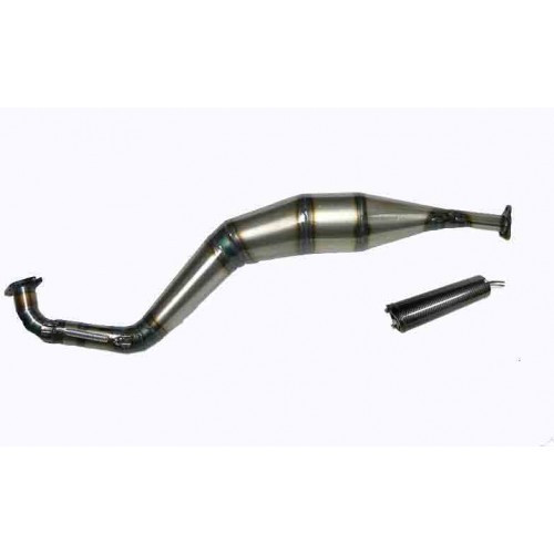 Complete Exhaust Muffler Includes Silencer