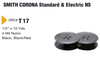 GRC Compatible Ink Ribbon Replacement for Smith Corona Electric, Nu-Kote (Black) (T17B)