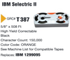 GRC Compatible IBM Selectric II Ink Ribbon (Black) (T387)