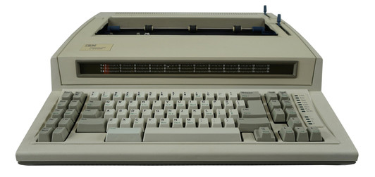 IBM Lexmark Wheelwriter 2000 Electric Typewriter With 32K Storage and Spell Check (Reconditioned) (Front)