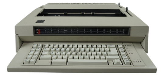 IBM Lexmark Wheelwriter 6 Electric Typewriter (Front View)