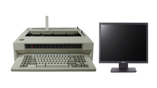 IBM Lexmark Wheelwriter 70 (Reconditioned) (Front w/Acer Monitor)