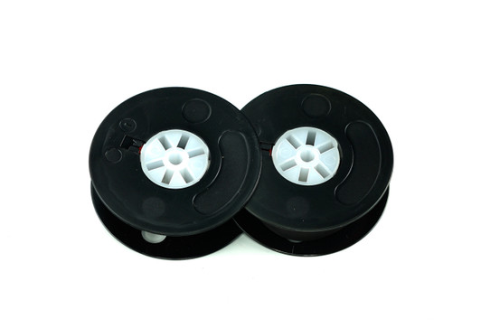 GRC Compatible Universal Ink Ribbon Spool Replacement for Most Typewriters (Black/Red)