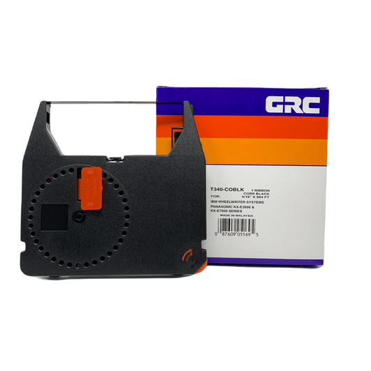 GRC Compatible IBM Wheelwriter 3, 5 Ink Ribbon (Black) (With Box) GRC Compatible IBM Wheelwriter 3, 5 Ink Ribbon (Black) (With Box)