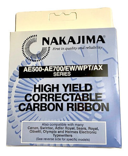 Nakajima Correctable Film Ribbon for WPT-150 and WPT-160 - 90,000 Characters
