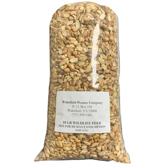 Wakefield Virginia Peanuts Animal Grade Raw Wildlife Peanuts (10 LBS)