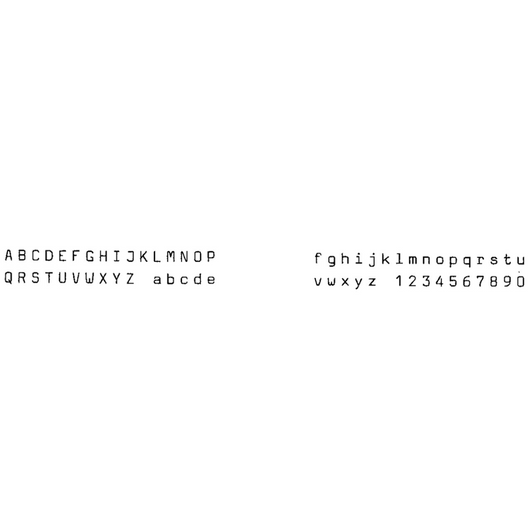 Canon Mini Bloc 15 Printwheel (Print Preview)