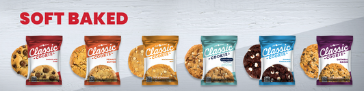 Classic Cookie Soft Baked Variety Pack, 48 Individually Wrapped Cookies, 3 oz Per Cookie Classic Cookie Soft Baked Variety Pack, 48 Individually Wrapped Cookies, 3 oz Per Cookie