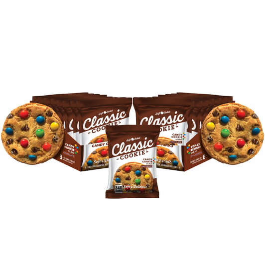 Classic Cookie Soft Baked Brownie Rounds made with Chocolate Candies (2pk)