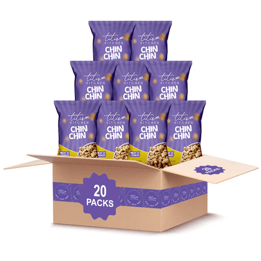 Titi's Kitchen Chin Chin Nigerian Snack (20-Pack)