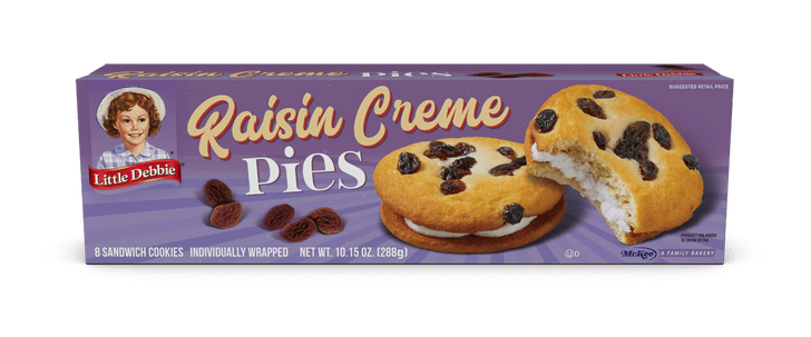 Little Debbie Raisin Crème Pies