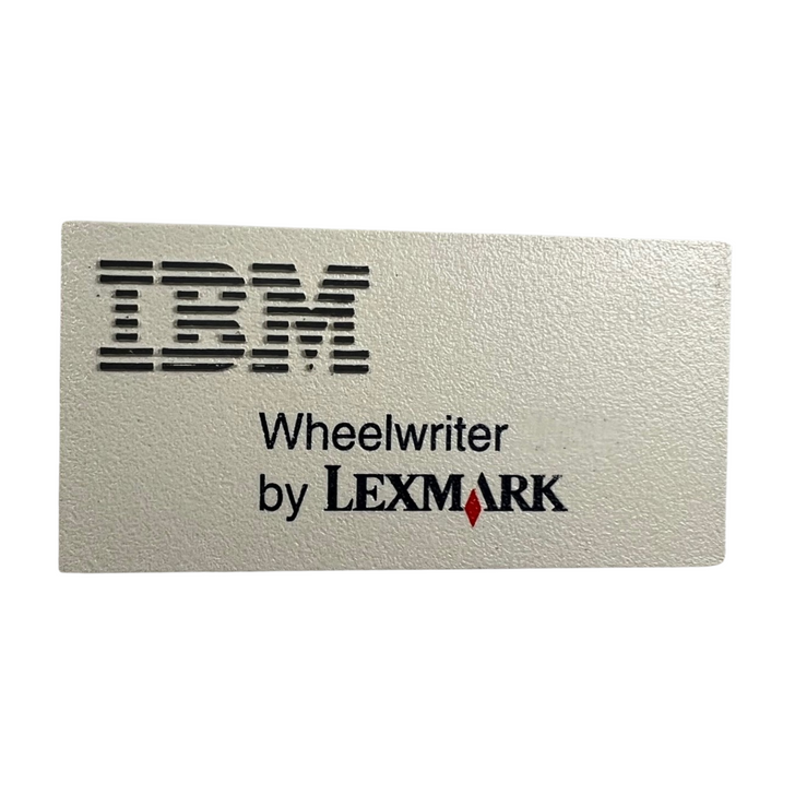 IBM Wheelwriter Series II Logo