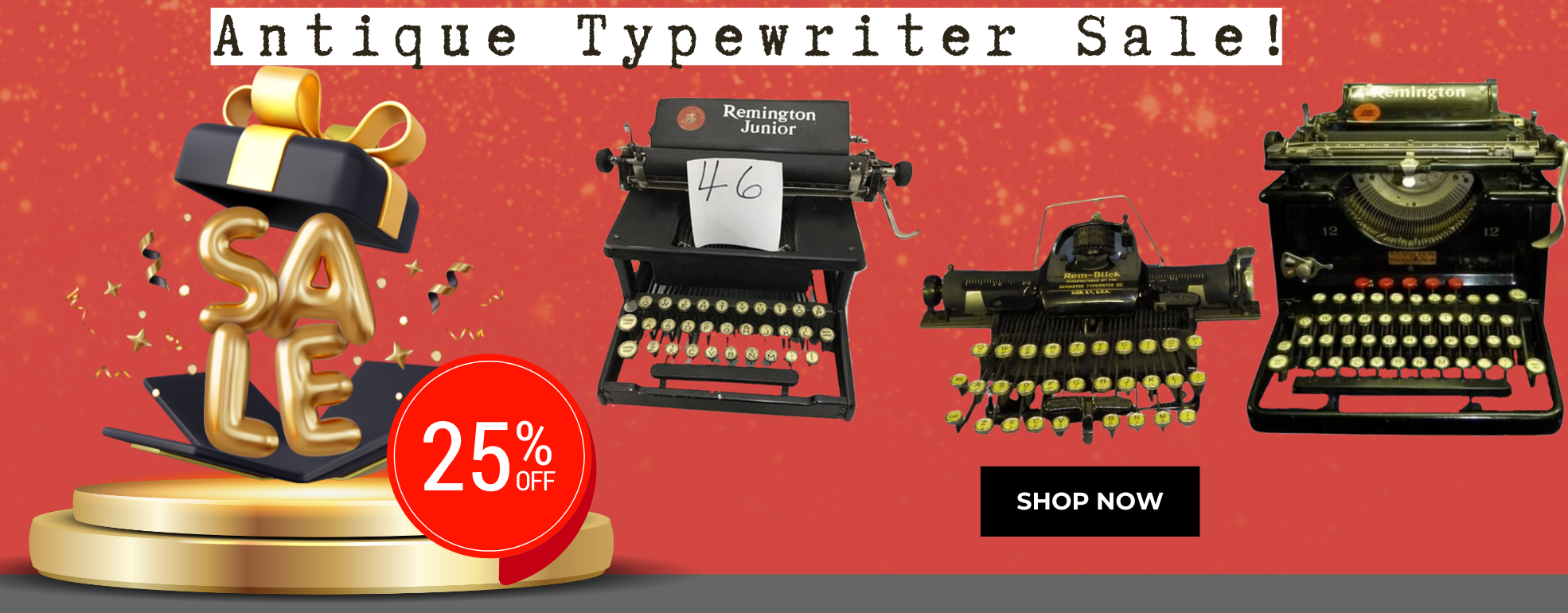 Find Typewriters, Parts, and More!