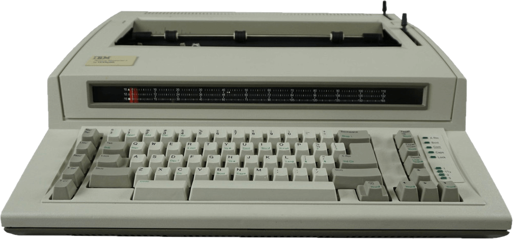 IBM Lexmark Personal Wheelwriter 2 Electric Typewriter (Reconditioned)