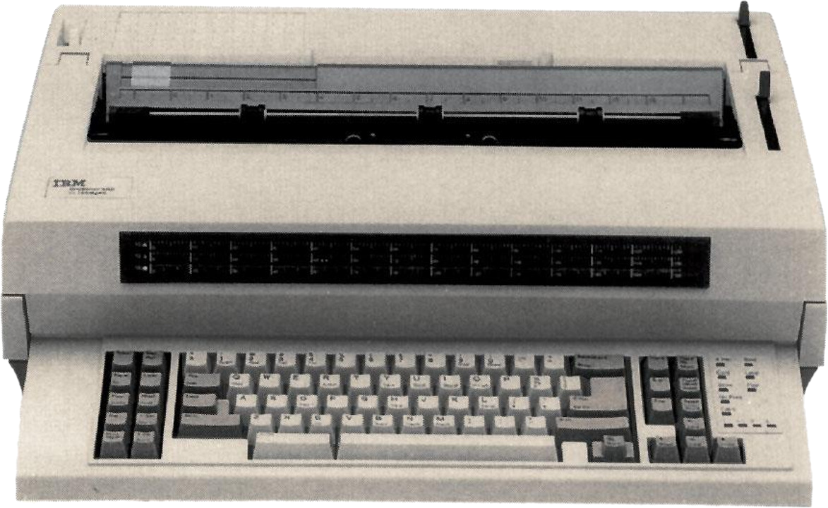 IBM Wheelwriter 3000 IBM Wheelwriter 3000