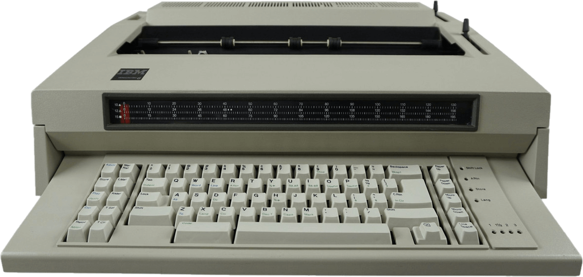 IBM Lexmark Wheelwriter 6 Series II Electric Typewriter (Reconditioned)