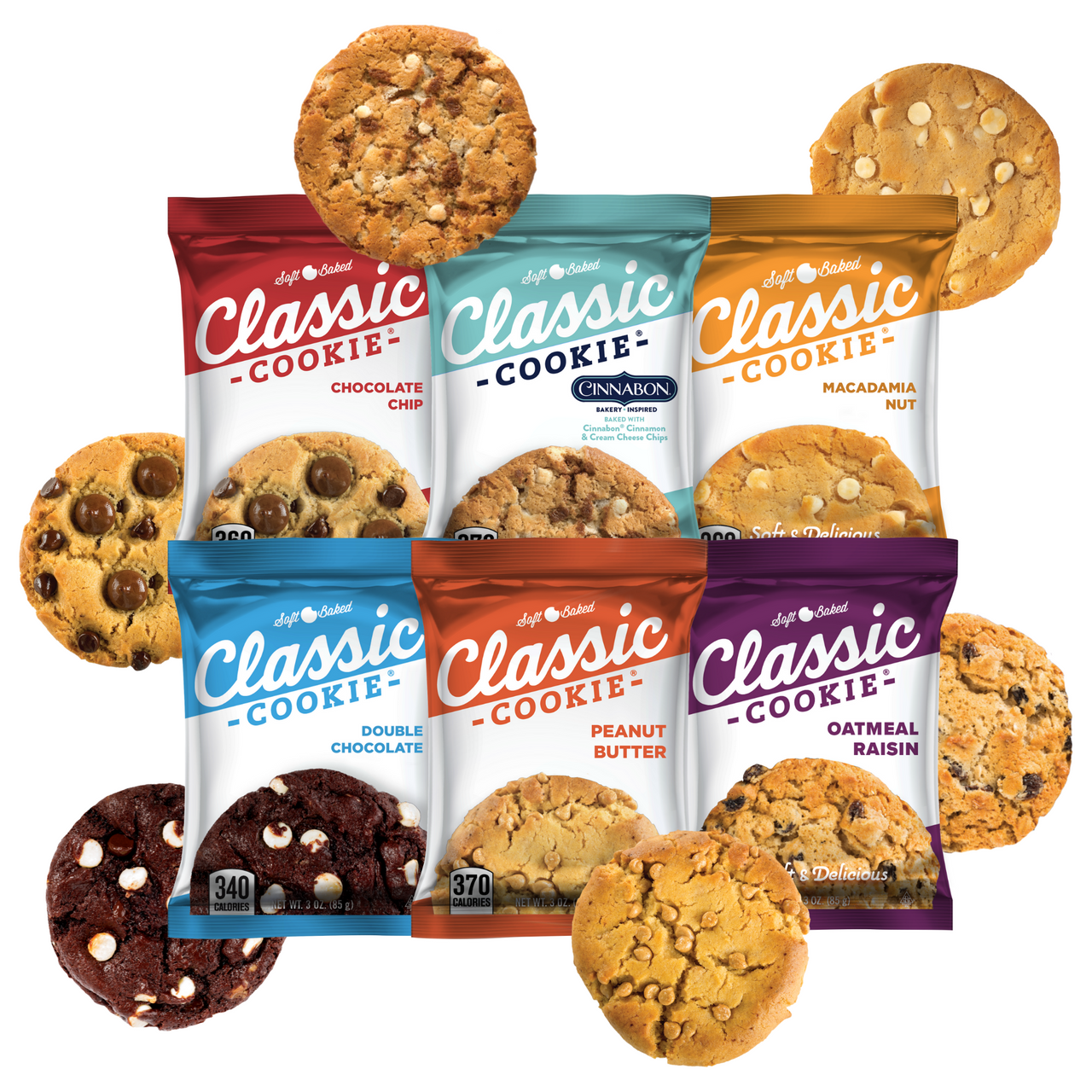 Classic Cookie Soft Baked Variety Pack