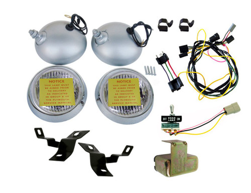 2210-KIT Mopar 1971 Plymouth Cuda Road Lamp Kit