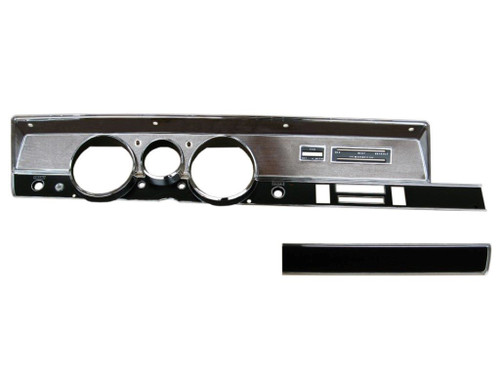 316-70KIT Mopar 1970 A-body Rallye Dash Bezel Kit (NO AC)