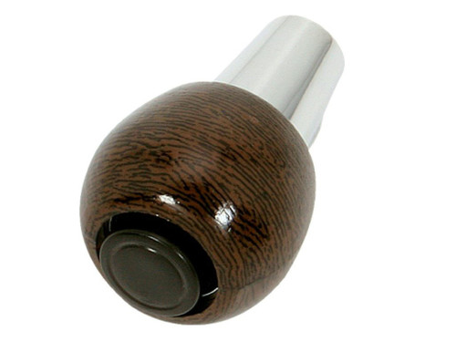 367-W Mopar 1969-70 A,B-body Woodgrain Shifter Knob