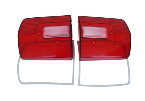 165-68L Mopar 1968 Plymouth GTX and Roadrunner Taillight Lenses