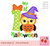 HL0112 My 1st Halloween_Witch owl