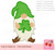 STP0032 Gnome with shamrock