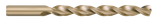 135° - Parabolic Flute Gold Oxide - Fractional