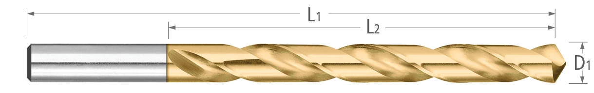 Atlas HSS Jobbers Drill Fractional Size