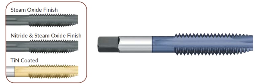 Atlas High Speed Steel (HSS) General Purpose Spiral Point Plug Taps