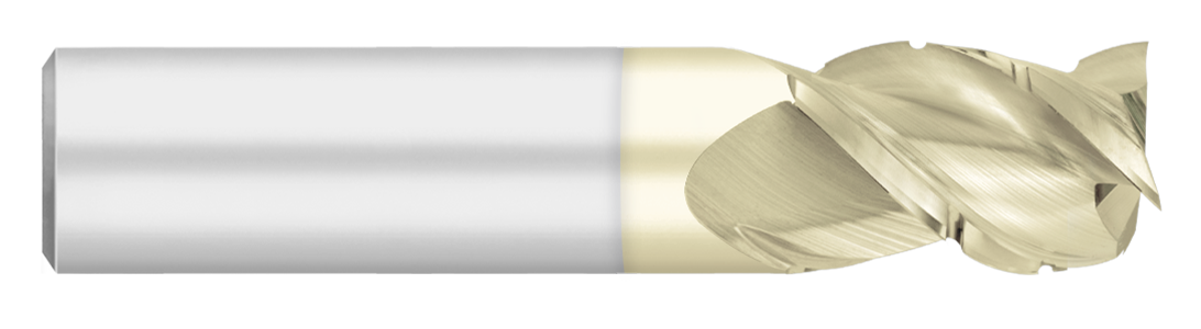 Atlas Carbide High Performance - End Mills for Aluminum - 3 Flute - Chipbreaker