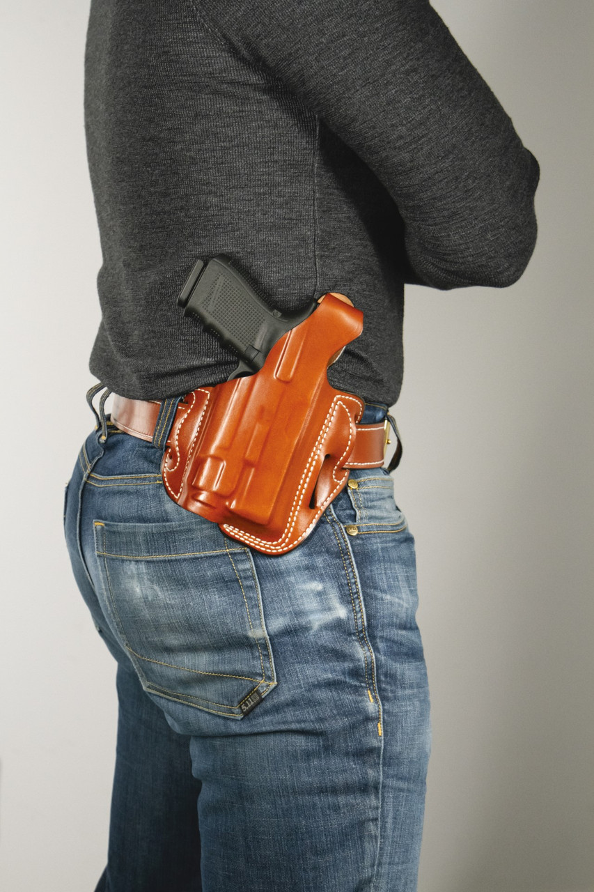 The Tac-Lite Leather Holster | Black or Tan