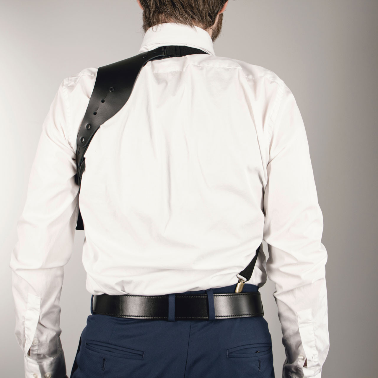 C.E.O. Leather Shoulder Holster Half Harness | DeSantis
