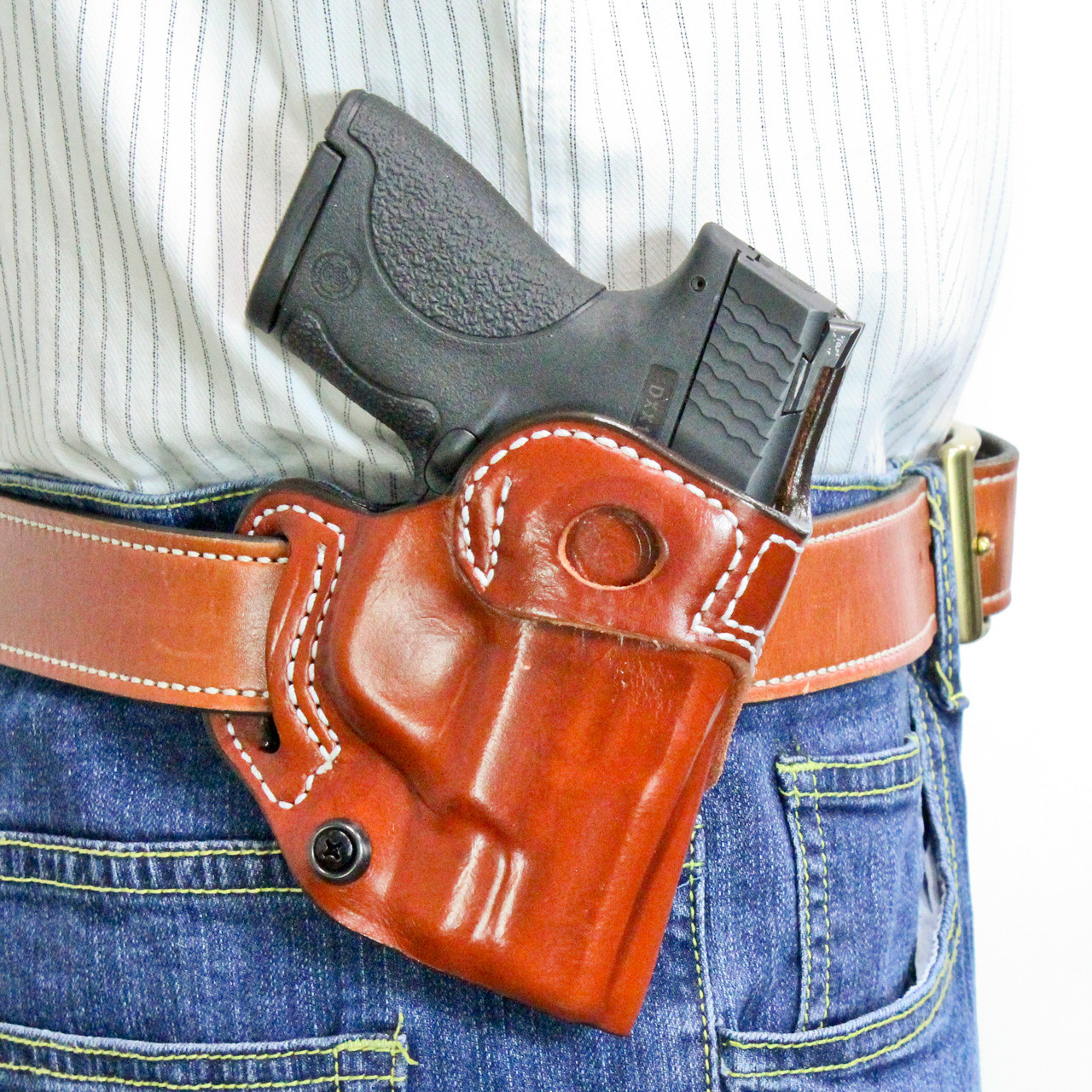 Osprey | OWB/IWB Adjustable Leather Holster | DeSantis