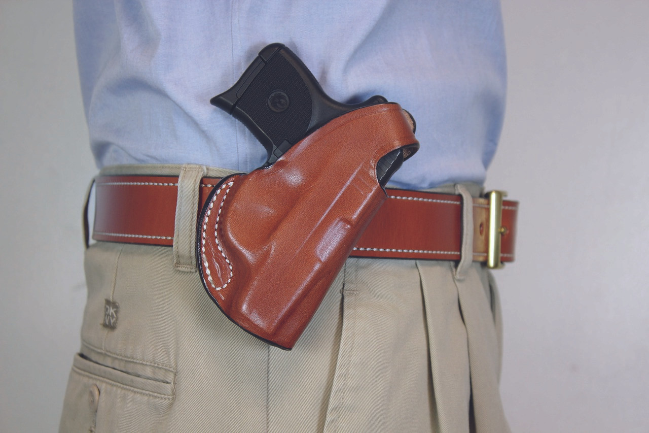 Quick Snap Leather Holster | Black or Tan