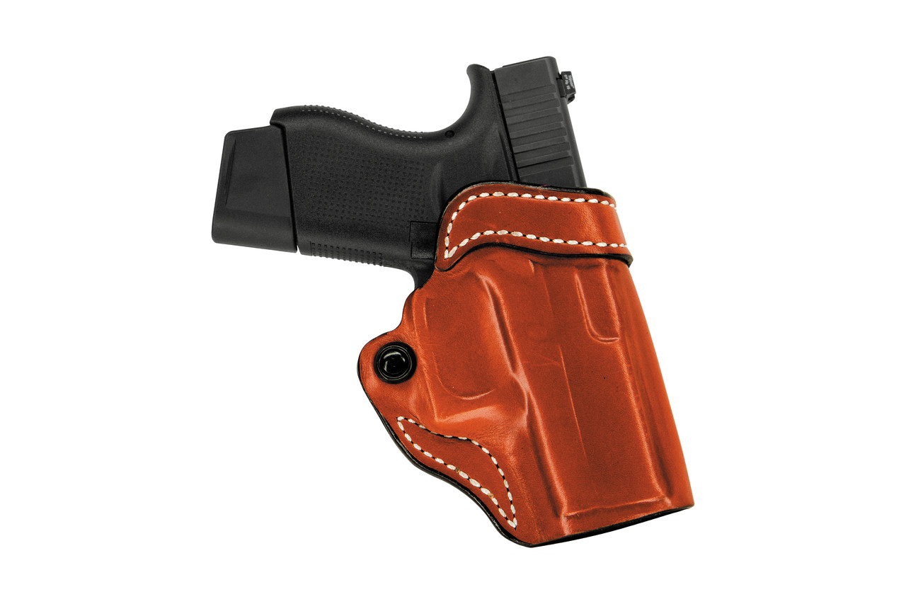 The Criss-Cross | Cross Draw Leather OWB Holster | DeSantis